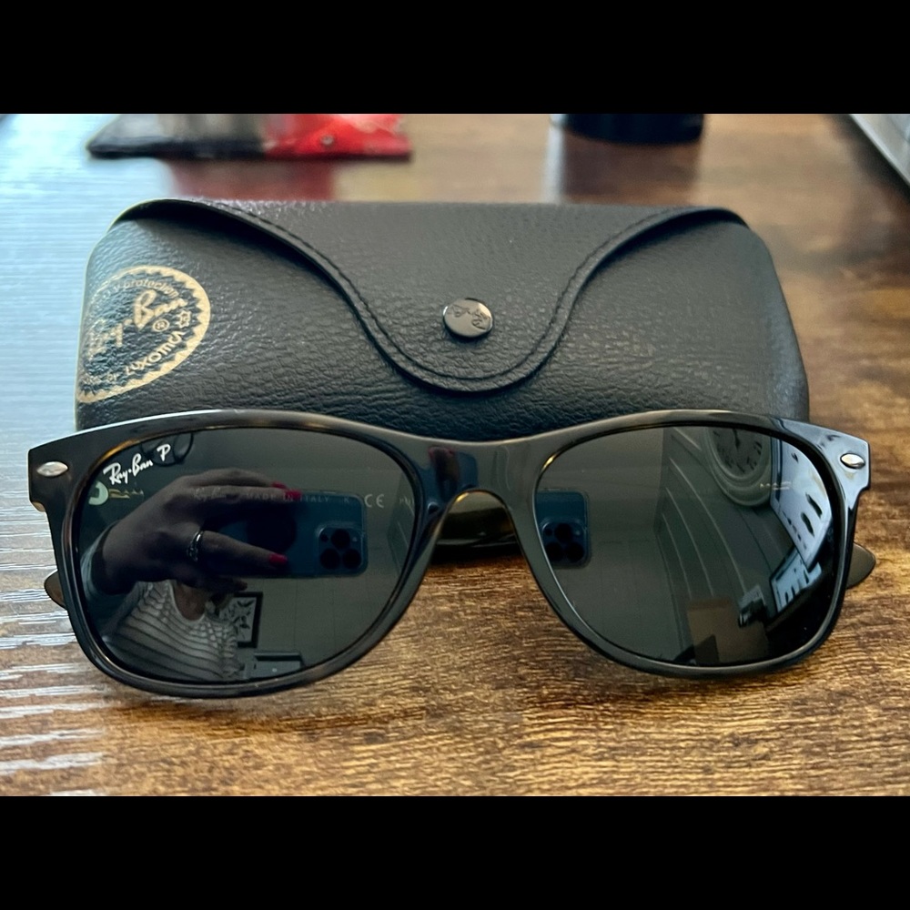 Ray-Ban New Wayfarer Polarized Sunglasses